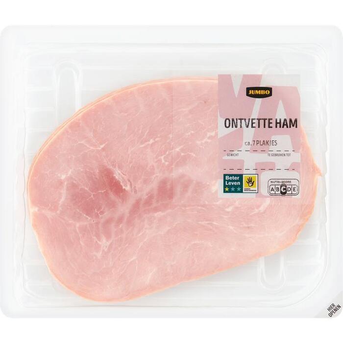 Jumbo Ontvette Ham 125g (125g)