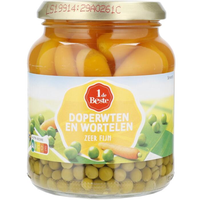 Doperwten en wortelen (680g)
