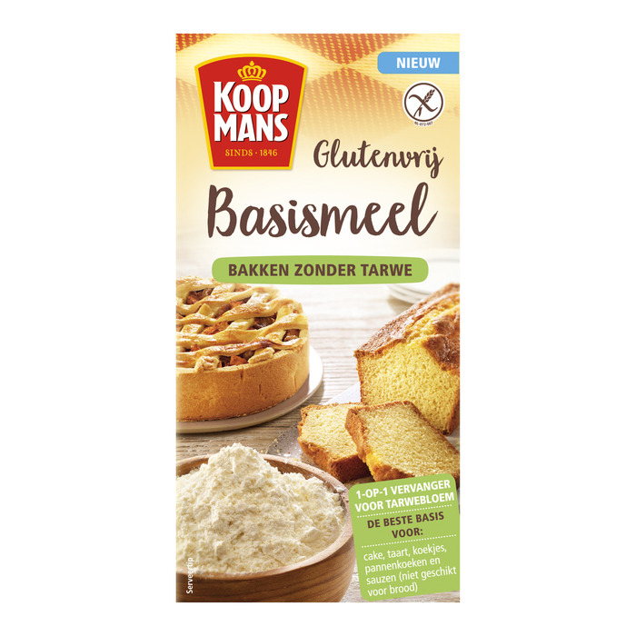 Koopmans Glutenvrij basismeel 400 g (Doos, 400g)