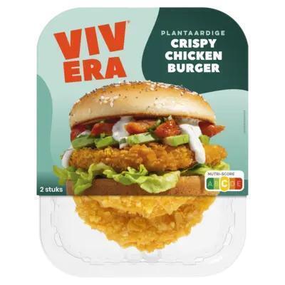 Vivera Plantaardige crispy chicken burger (200g)