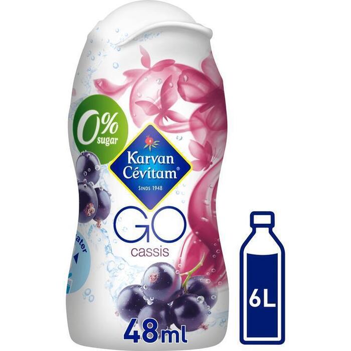 Karvan Cévitam Go Cassis 0% Sugar 48ml (48ml)