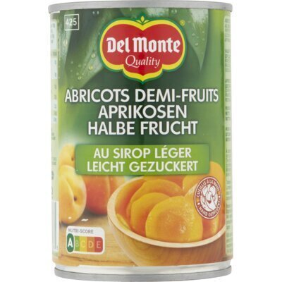 Del Monte Halve abrikozen op lichte siroop (420g)