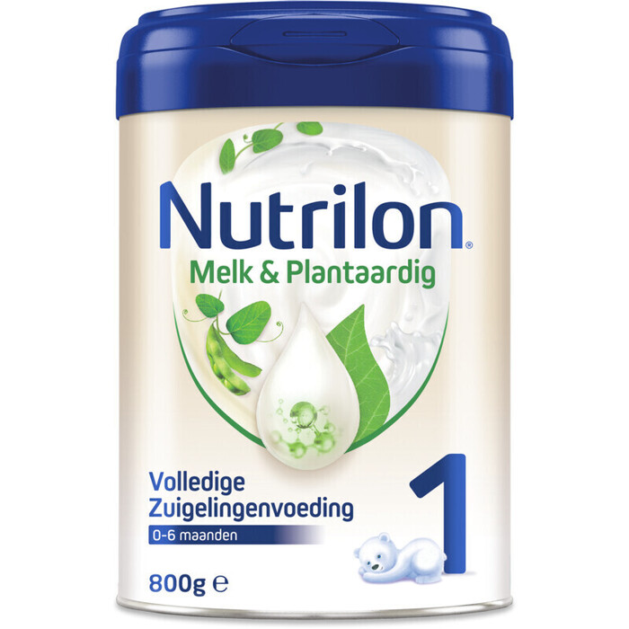 Nutrilon Melk & Plantaardig 1 Volledige Zuigelingenvoeding 0-6 Maanden 800g (800g)