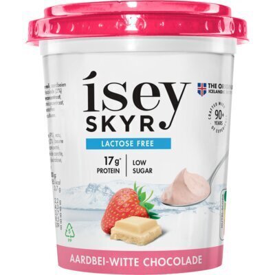 Ísey Skyr Aardbei -Witte chocolade 400 g (400g)