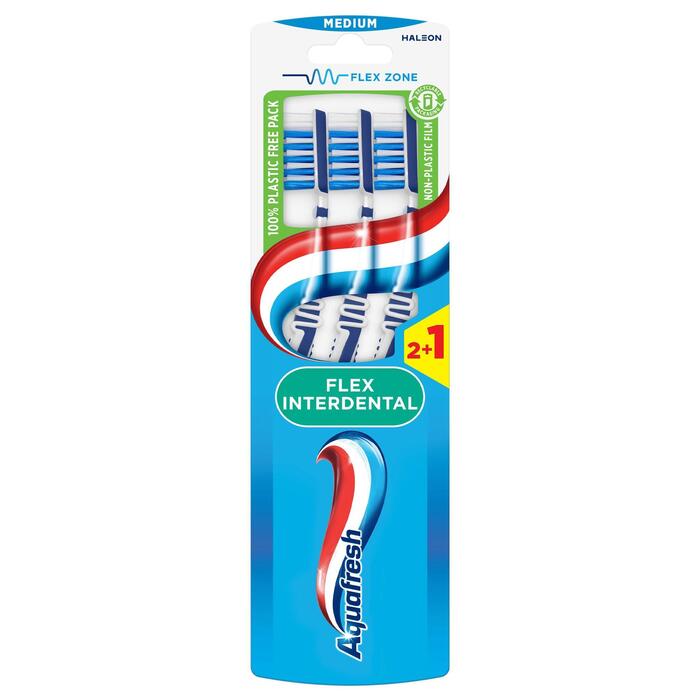 Aquafresh Interdental medium tandenborstel (blister)