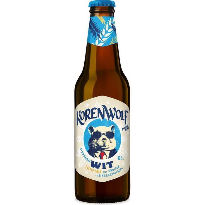 Gulpener Korenwolf 4-granen wit 4-pack (30cl)