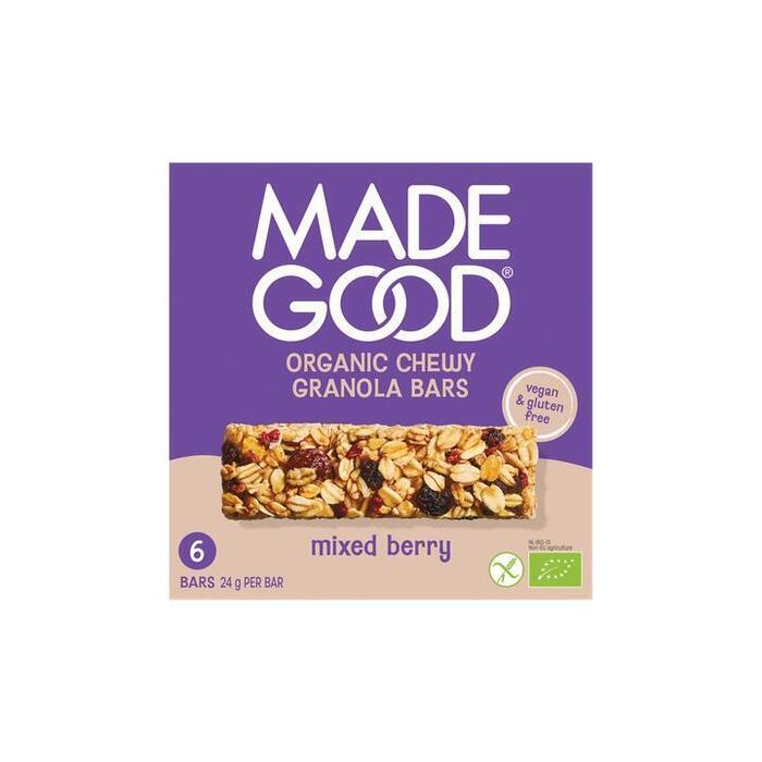 Made Good Mixed Berry Granola Bars 6 x 24g (6 × 24g)