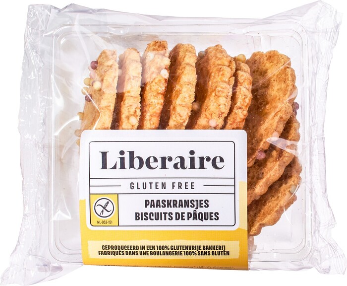 Glutenvrije paaskransjes (100g)