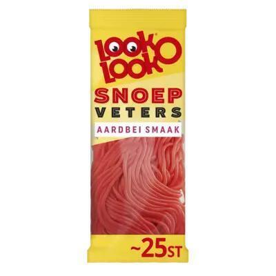 Look-O-Look aarbeien veters (Zak, 125g)