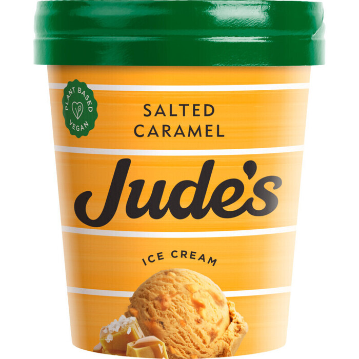 Jude's Vegan salted caramel (46cl)