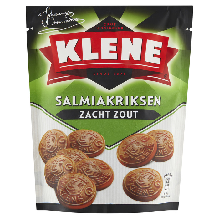 Klene Salmiakriksen Zacht Zout 250 g (250g)