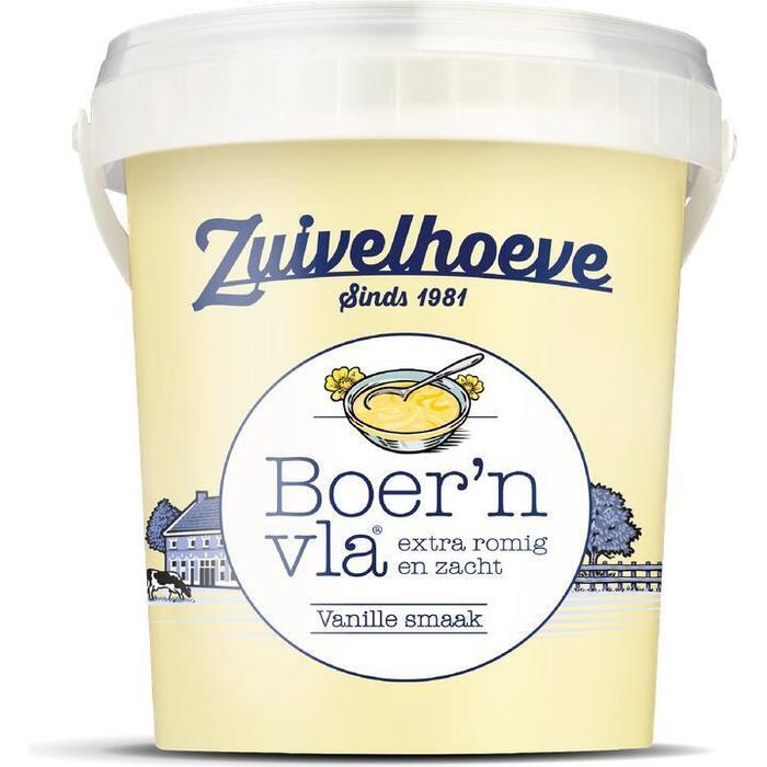 Zuivelhoeve Boer'n Vla Vanille 750g (750g)