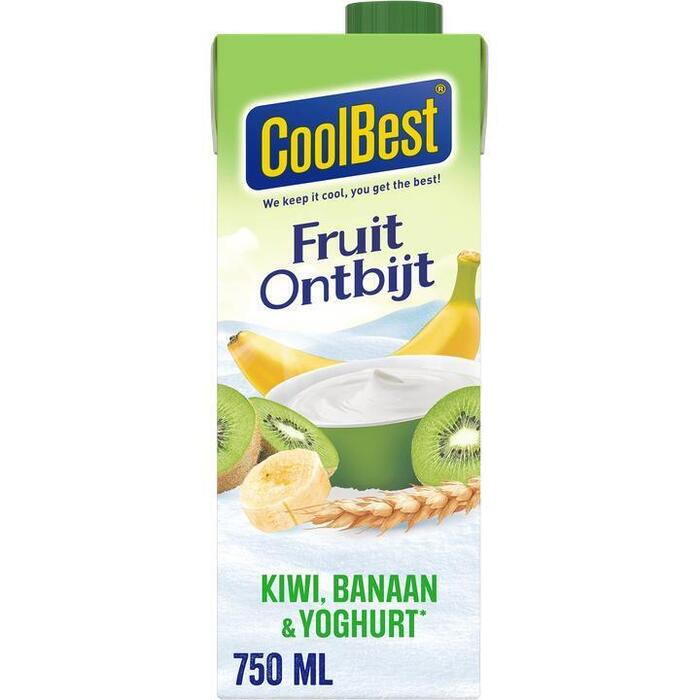 Fruitontbijt yoghurt kiwi banaan (0.75L)