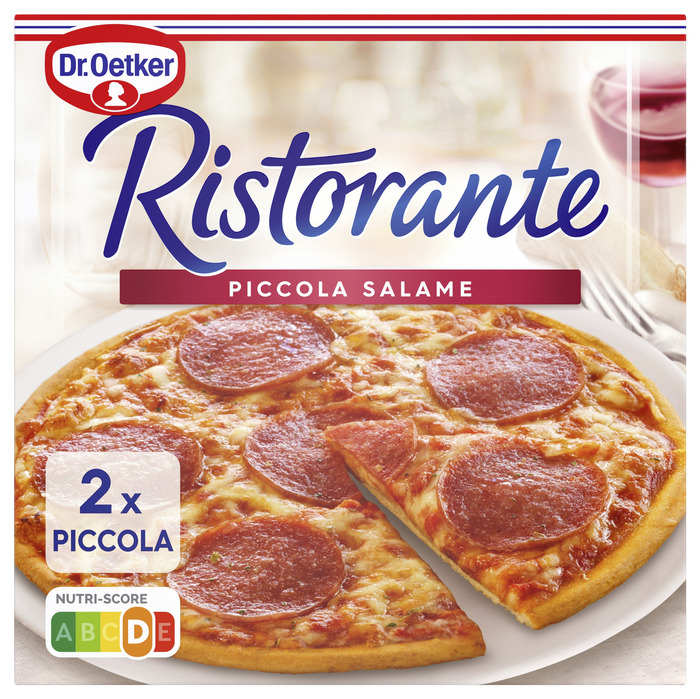 Dr. Oetker Ristorante pizza piccola salami 2-pack 280 g (2 × 140g)
