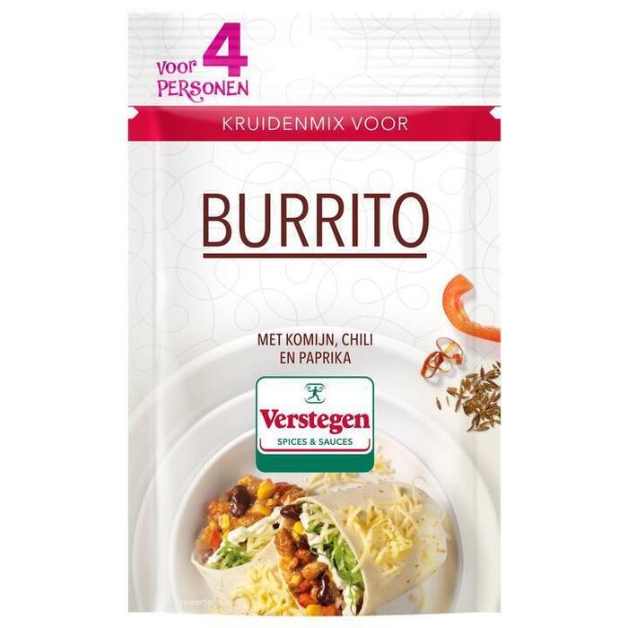 Verstegen Kruidenmix voor Burrito 40 g (Zakje, 40g)
