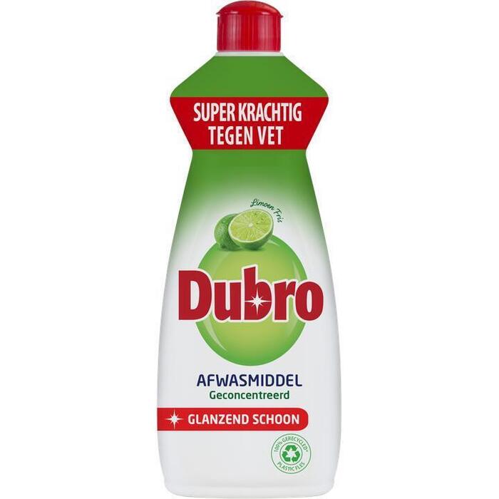 Dubro Afwasmiddel limoen fris (0.55L)