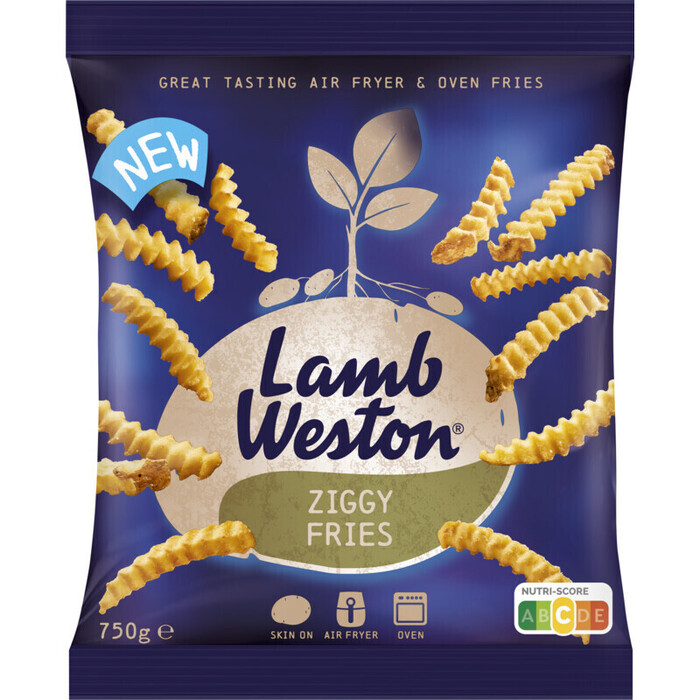 Lamb Weston Ziggy Fries 750g (750g)