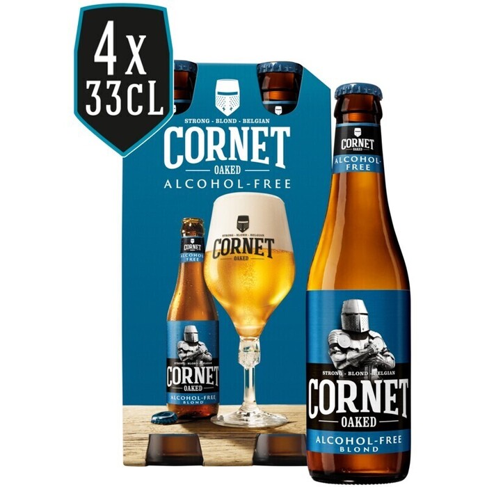 CORNET Alcohol-free 33 cl fles (rol, 33cl)