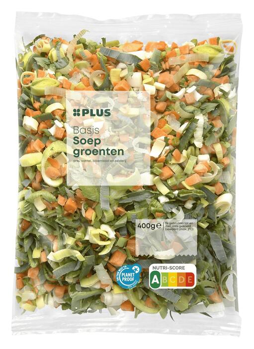 PLUS Basis soepgroenten (Zak, 400g)