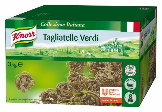 Knorr Collezione Italiana Tagliatelle Verdi 3 kg (3kg)