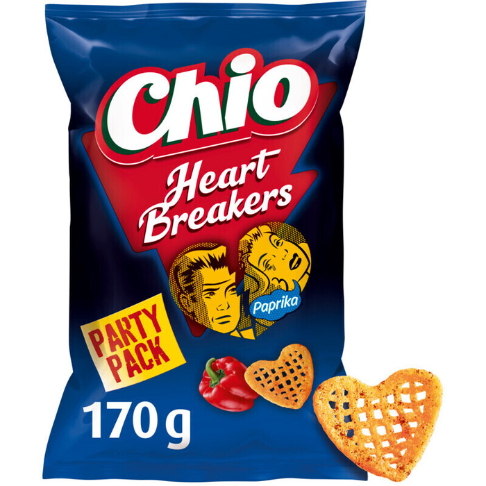 Chio Heartbreakers Paprika Partypack (170g)
