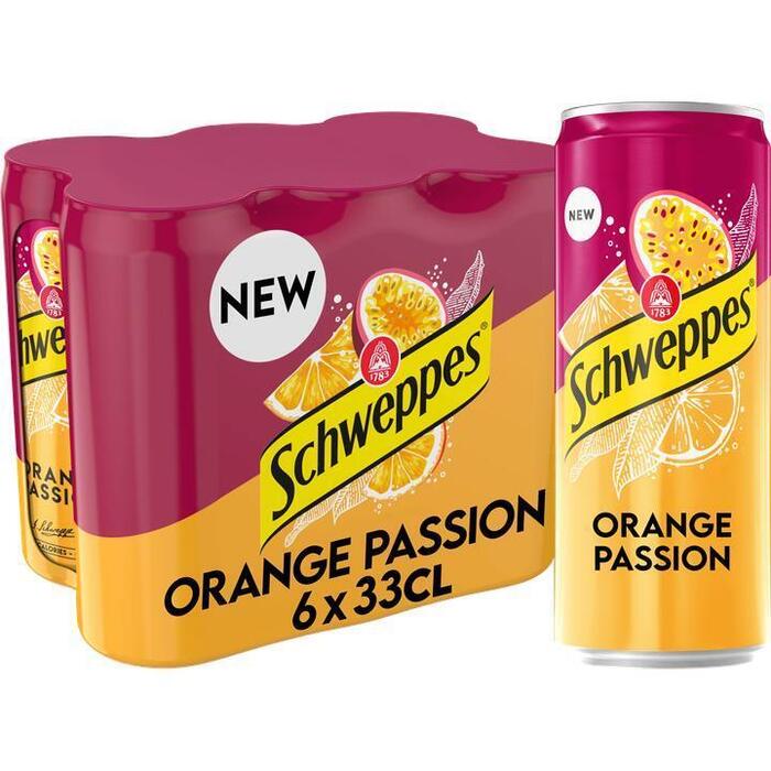 Schweppes Orange Passion 6 x 33cl (6 × 33cl)