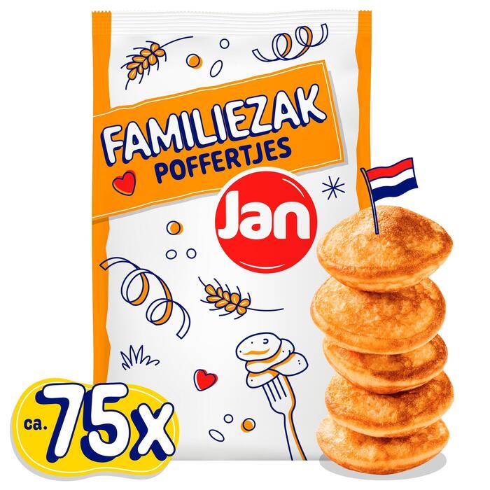Jan Poffertjes familiezak (Zak, 600g)