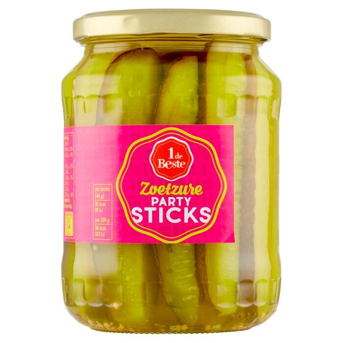 1 de Beste Partysticks zoetzuur (670g)