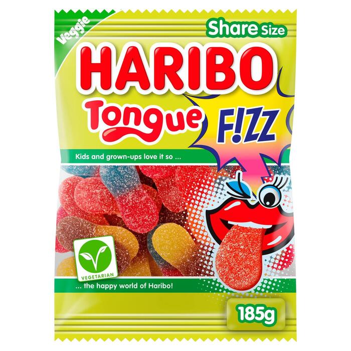 Haribo Tongue F!ZZ 185 g (Zak, 185g)