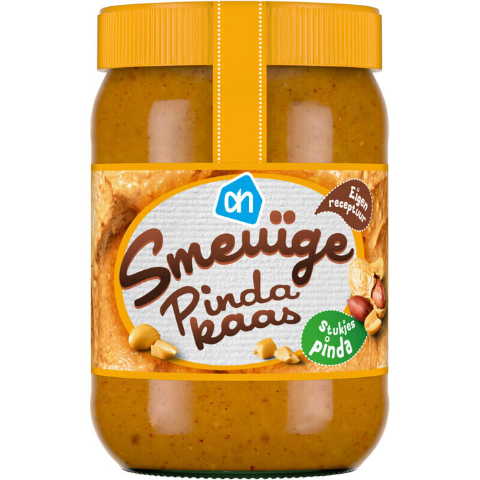 Pindakaas met stukjes noot (600g)
