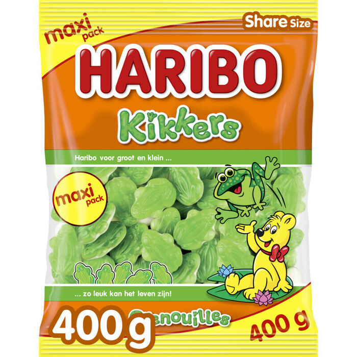 Haribo Kikkers (400g)