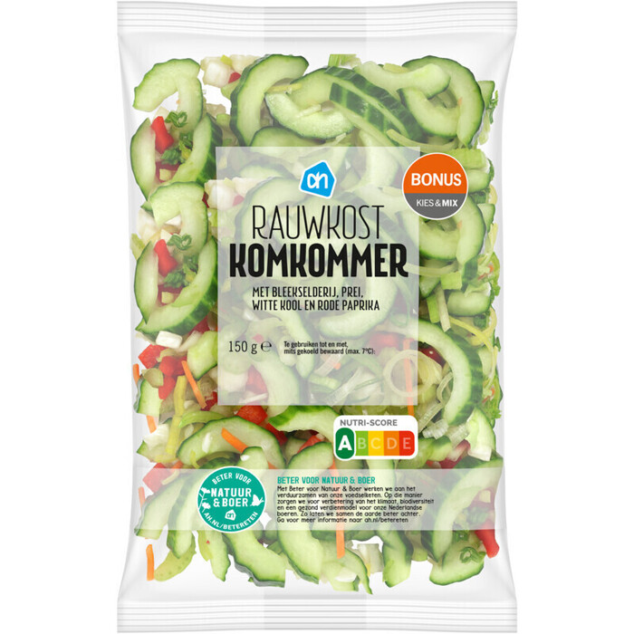 Frisse Komkommermix (zak, 150g)
