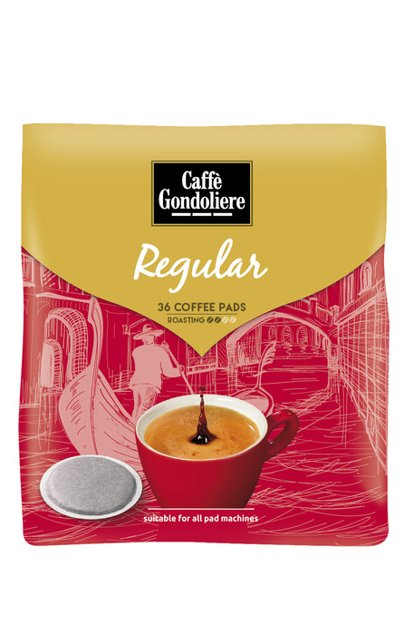 Caffe Gondoliere Regular pads (36 × 6.94g)
