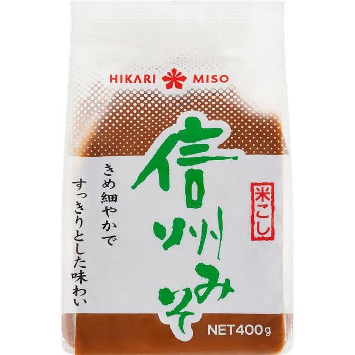 Hikari Miso Shinshu Shiro Miso (White/Yellow Miso) 400 g (400g)