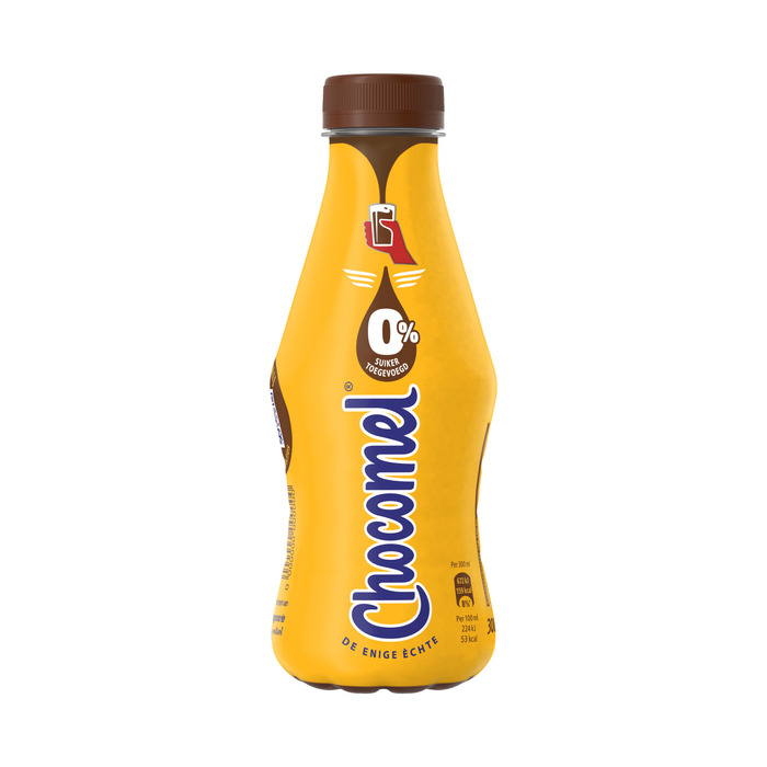 Chocomel 0% suiker toegevoegd (30cl)