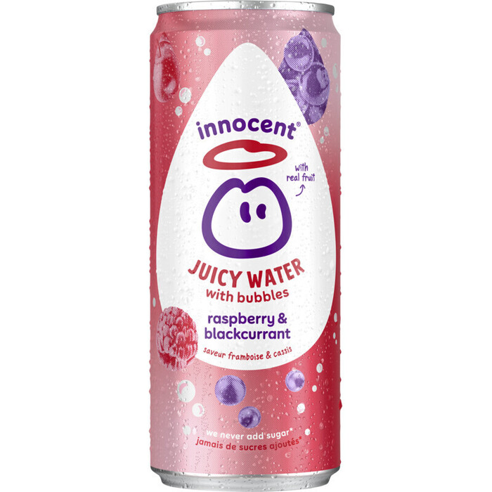 innocent Juicy water with bubbles raspberry (33cl)