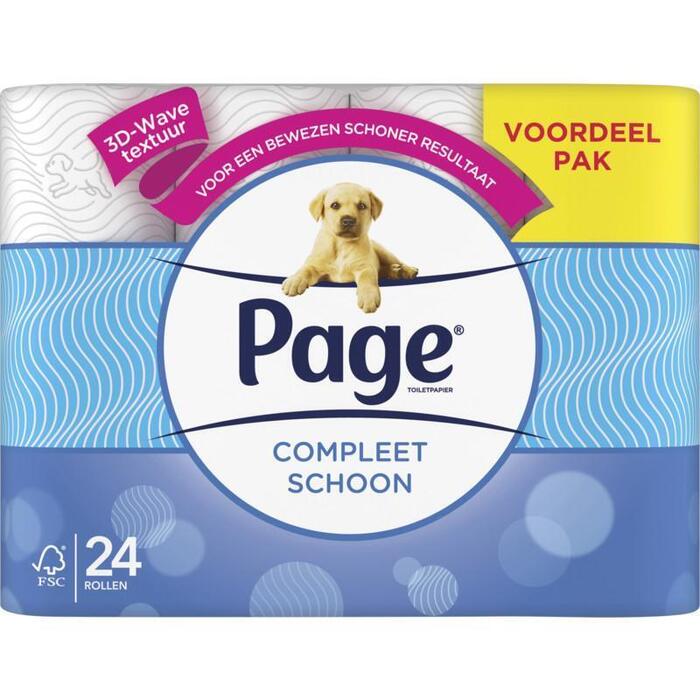 Page Origineel schoon toiletpapier (rollen, 24 × 30cl)