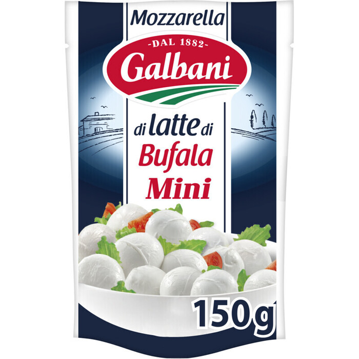 Galbani Mozzarella di Latte di Bufala Mini 150g (Zak, 245g)
