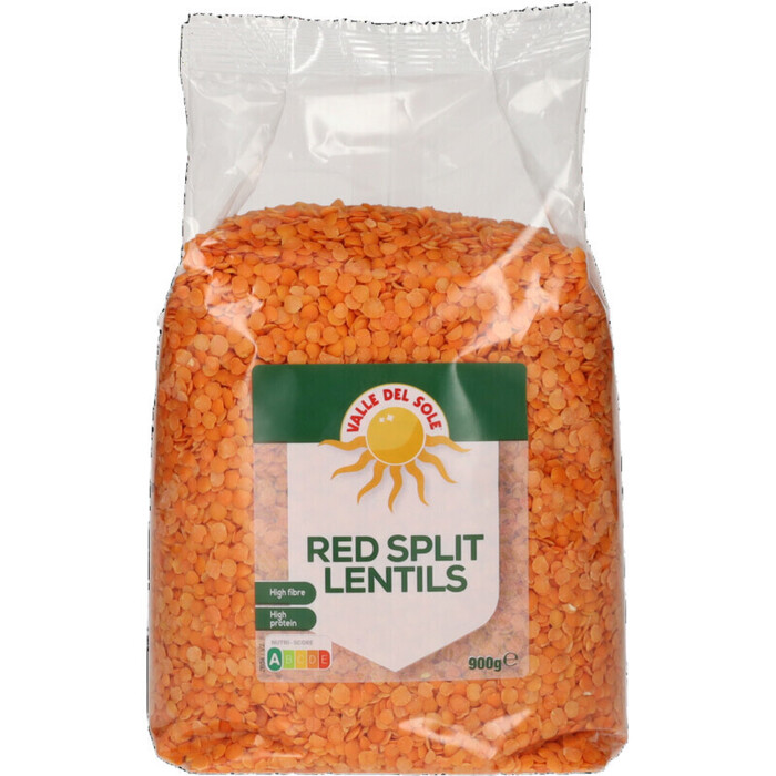 Valle del sole Rode split linzen (900g)
