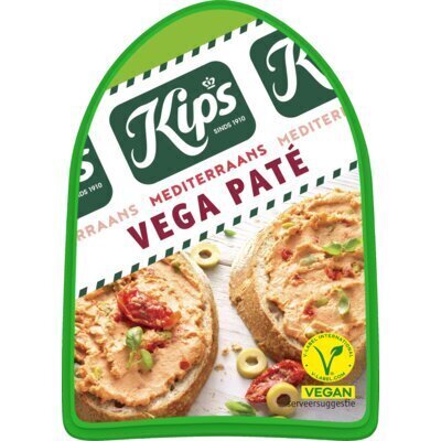 Kips Vega mediterraanse paté (Kuipje, 125g)