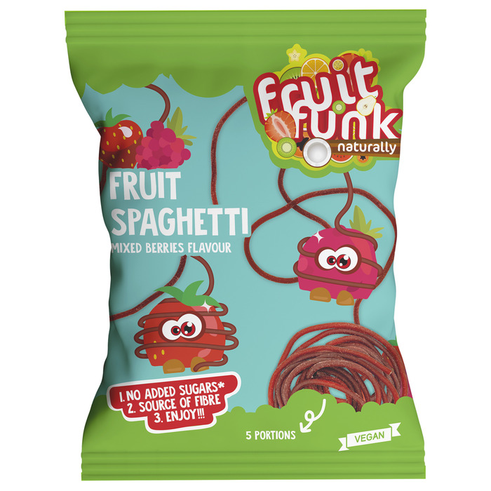 Fruitfunk Fruit spaghetti mixed berries flavour (20 × 5g)