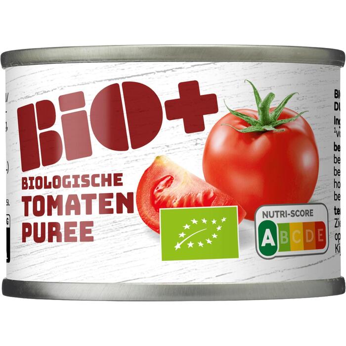Bio+ tomatenpuree 70 gr (Blik, 70g)