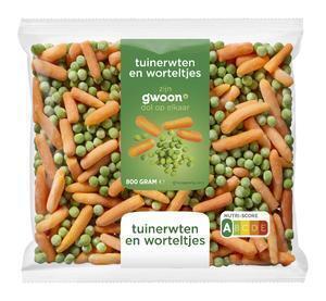 G'woon tuinerwt-wortel 800gr (800g)