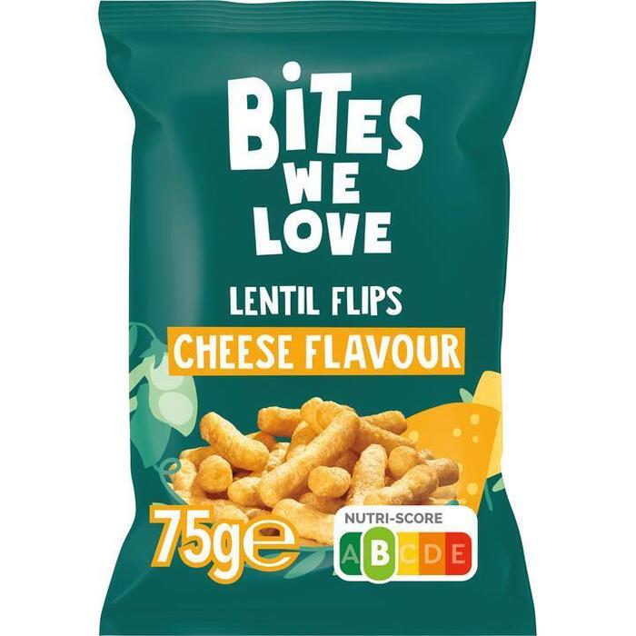 BitesWeLove Flip Its Cheese Flavour Lentil Puffs 75 g (75g)
