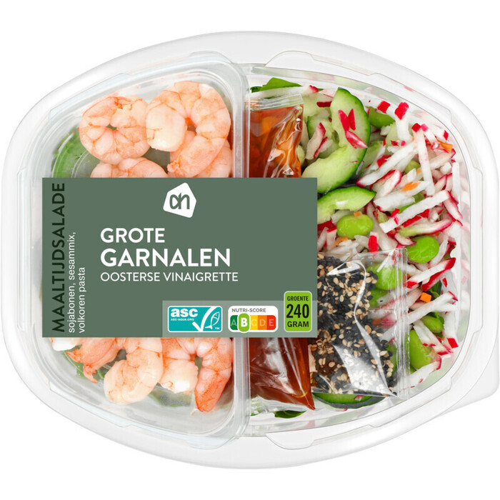 AH Maaltijdsalade garnalen (450g)