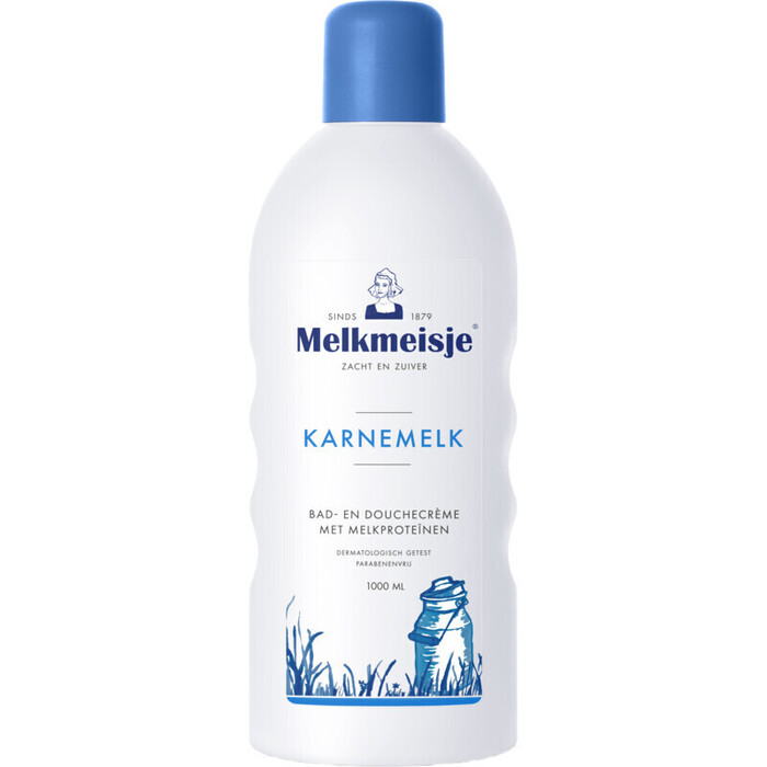 Melkmeisje Bad & douche karnemelk (Stuk, 1L)