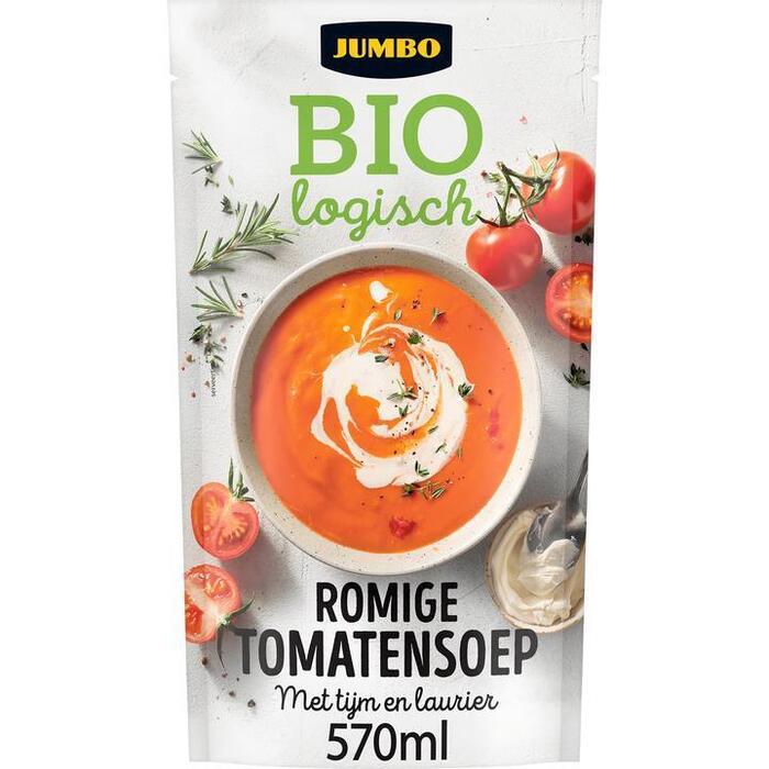 Jumbo Biologisch Romige Tomatensoep 570 ml (0.57L)