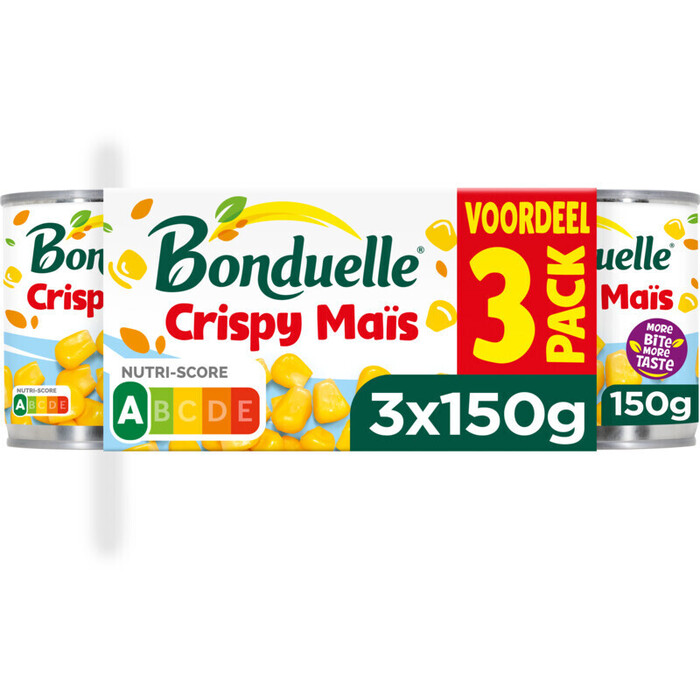 Bonduelle Crispy mais 3-pack (3 × 150g)