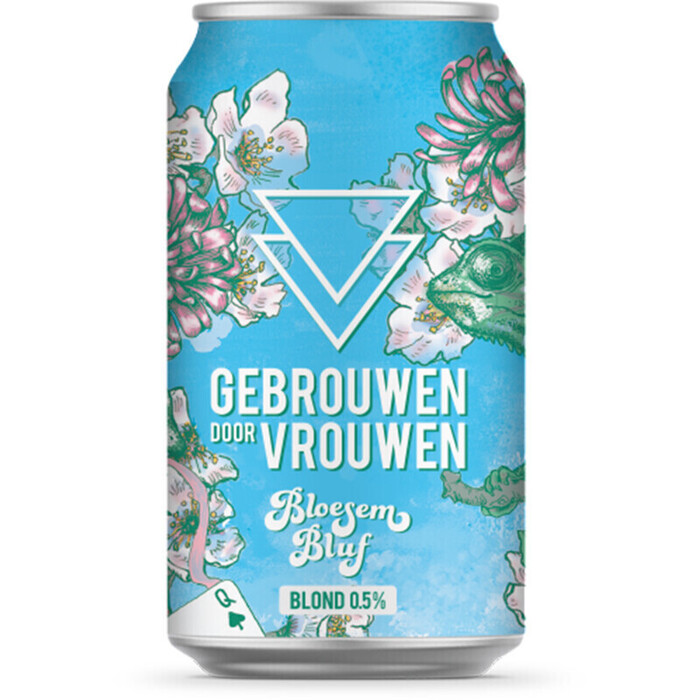 Gebr door vrouwen Bloesem bluf 0,5% (33cl)