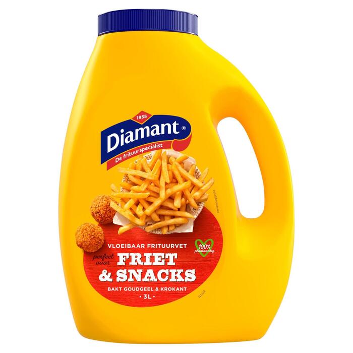 Diamant Friet & snacks frituurvet (Fles, 3L)